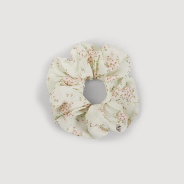 Chouchou à imprimé fleurs