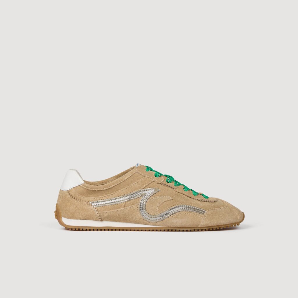 Sneakers Light Wave en cuir suède