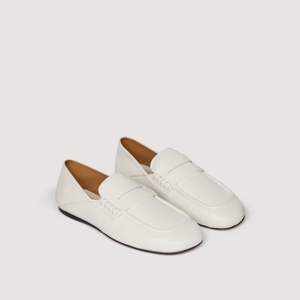 Mocassins en cuir