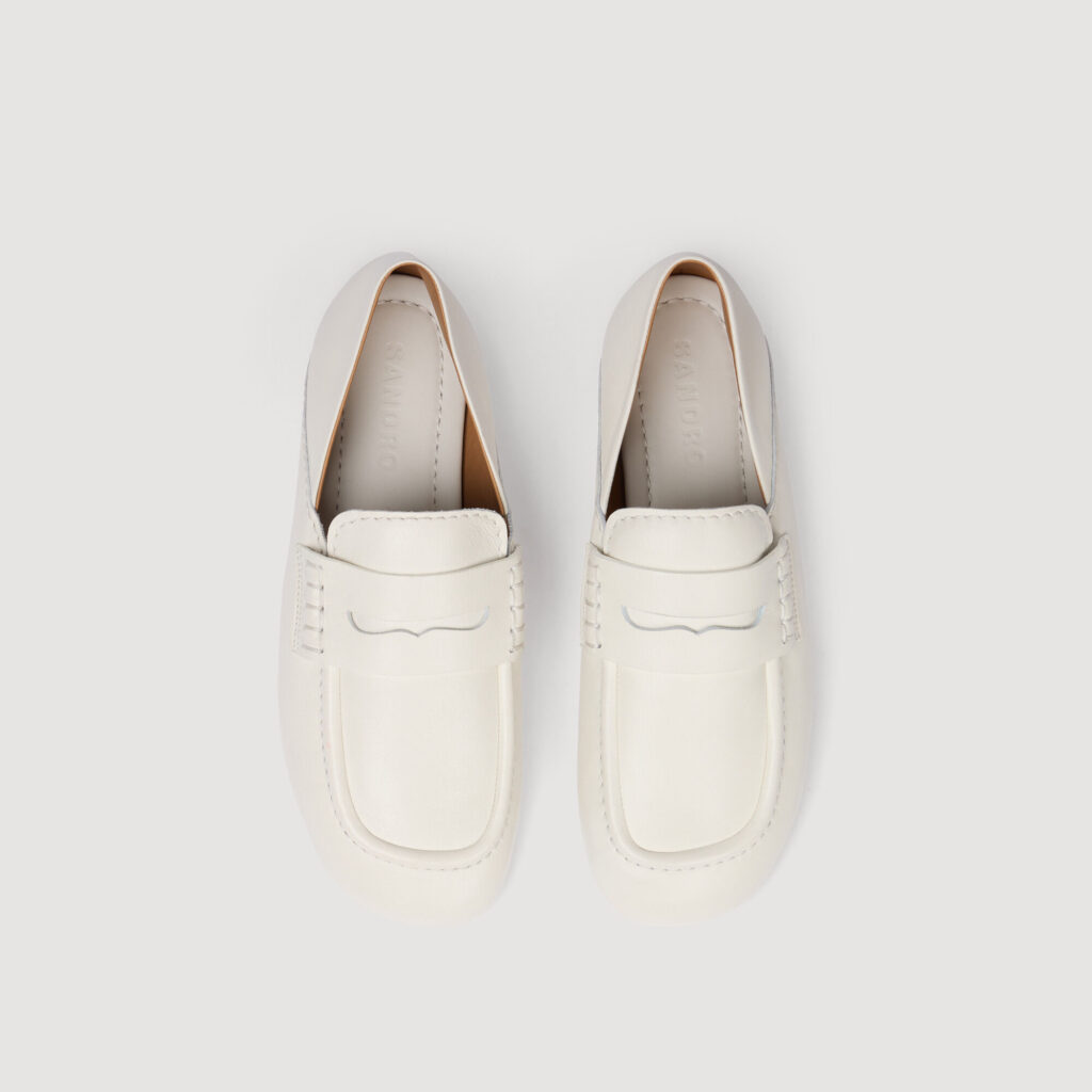 Mocassins en cuir
