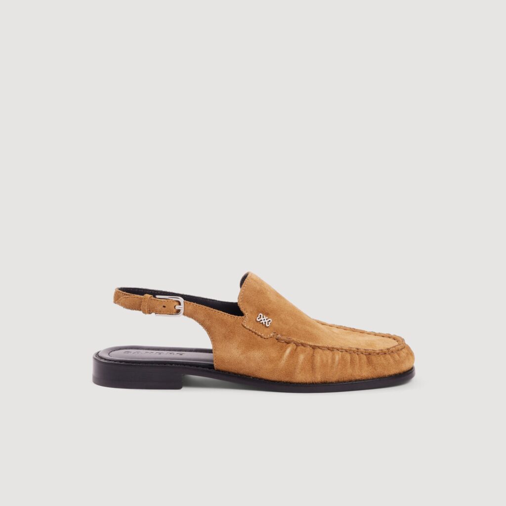 Mocassins en cuir suède