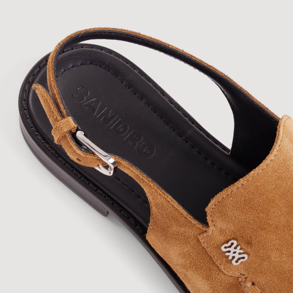 Mocassins en cuir suède