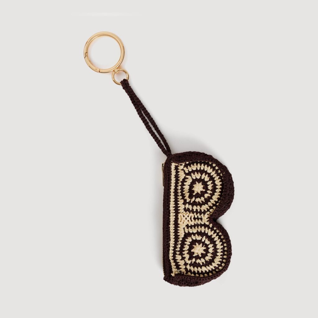 Étui à lunettes crochet