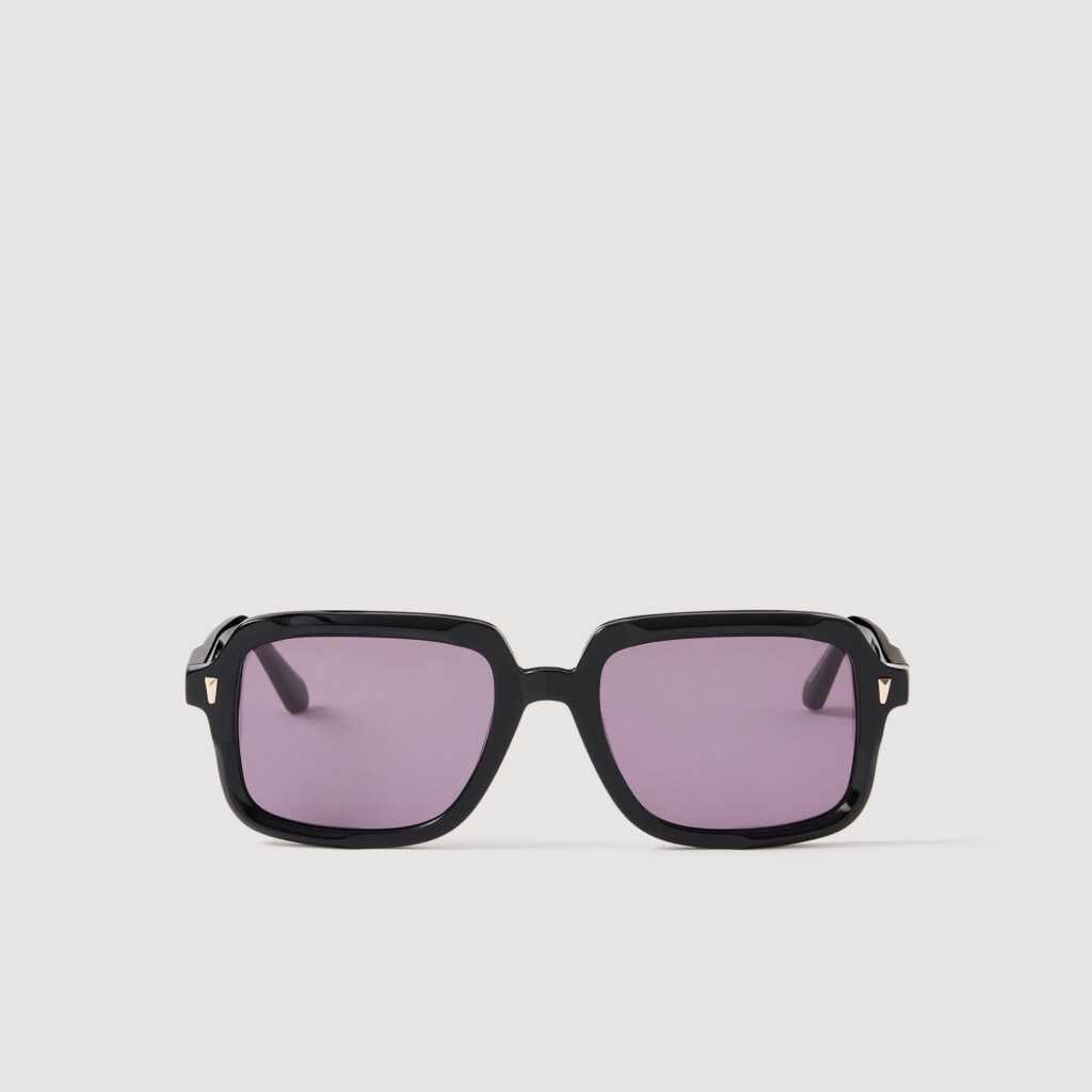 Lunettes de soleil à branches fines