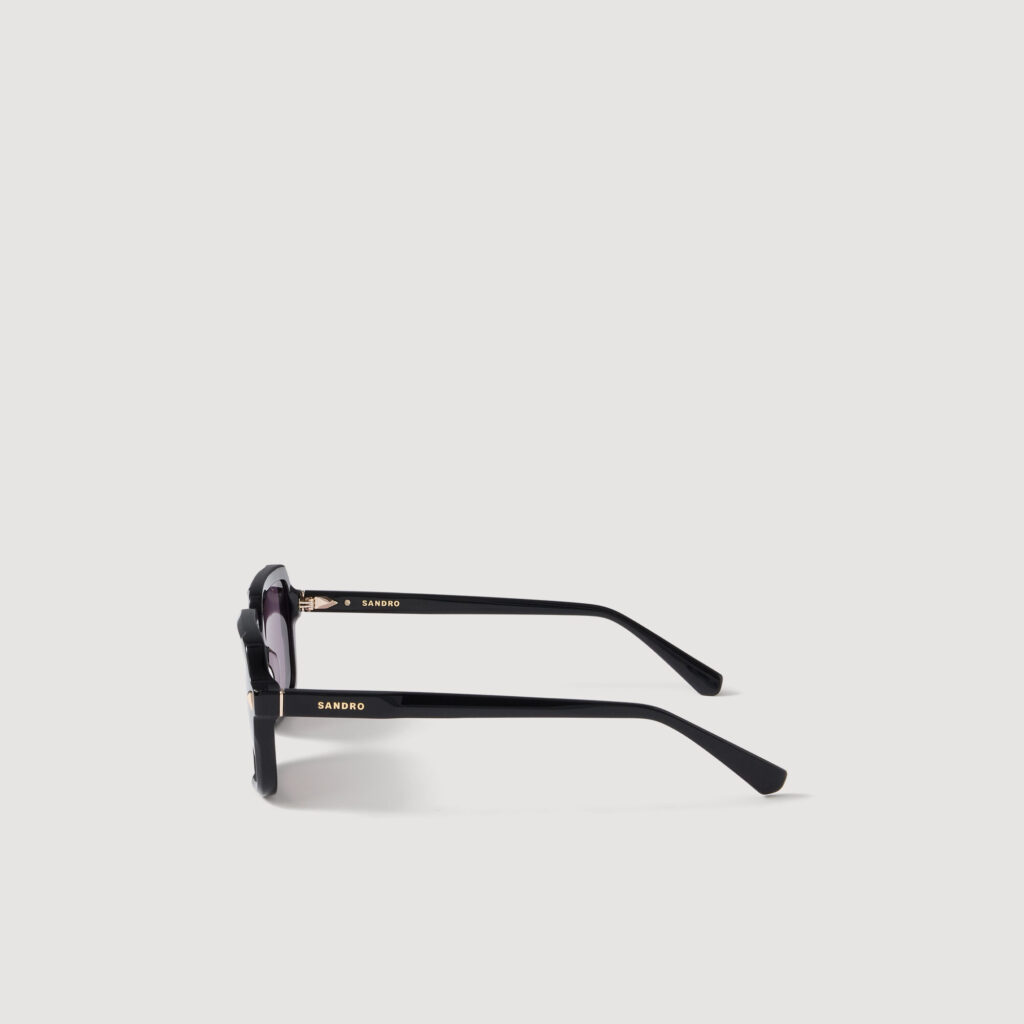 Lunettes de soleil à branches fines