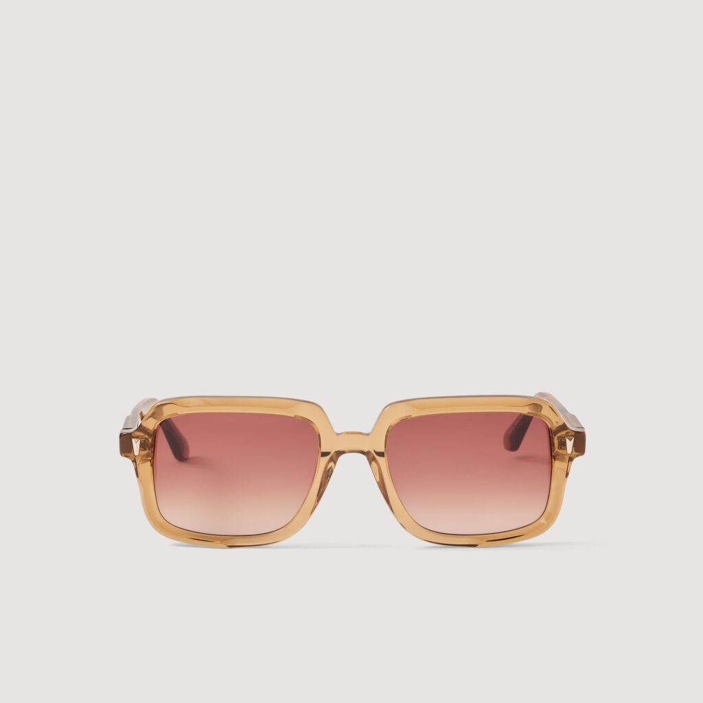 Lunettes de soleil à branches fines