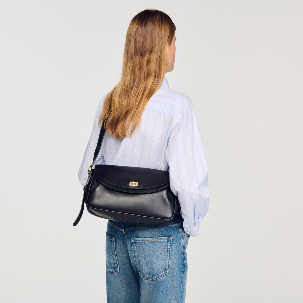 Sac en cuir lisse Le Mambo