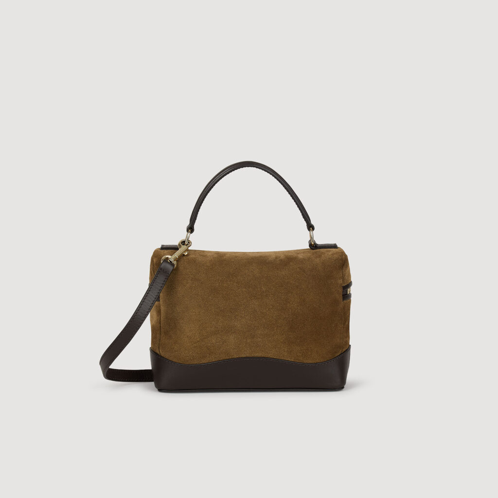 Sac TANGOLINO vanity en cuir et suède