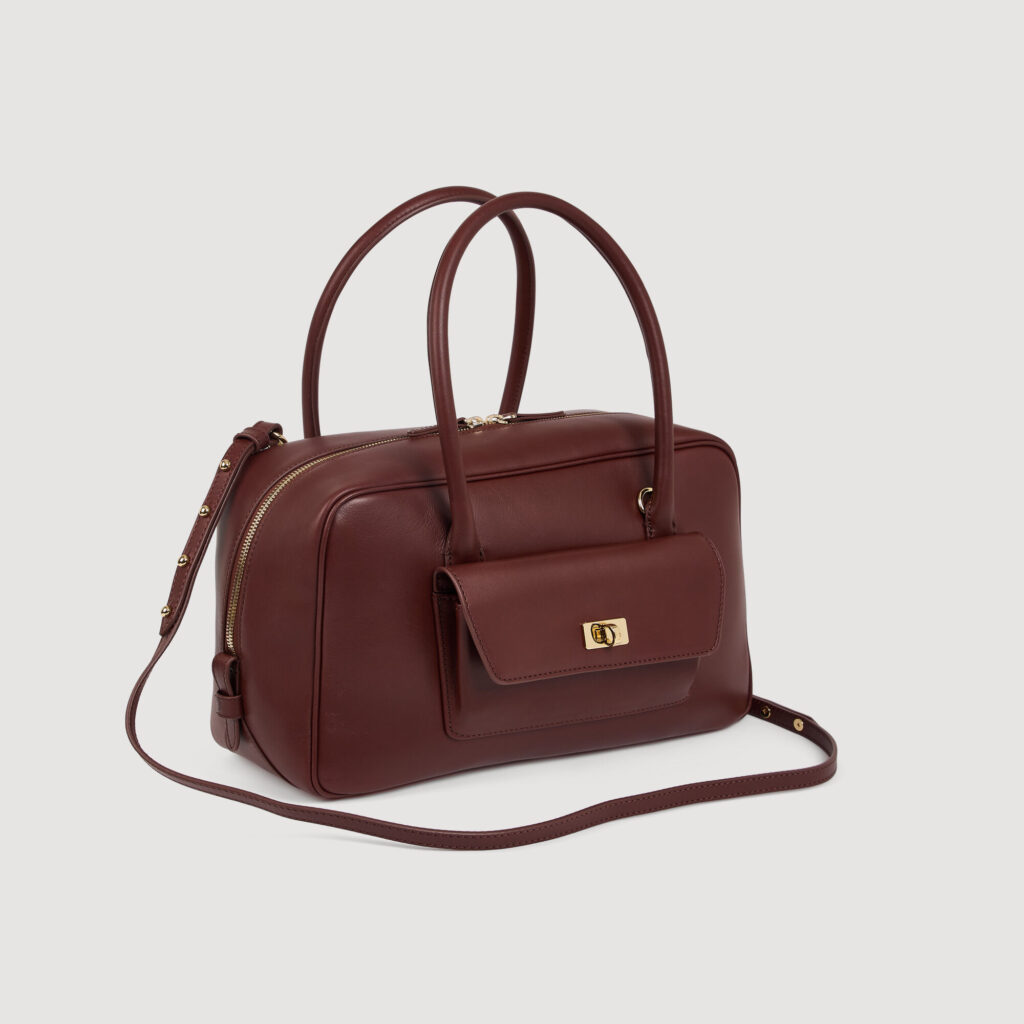Sac EZMEH en cuir lisse