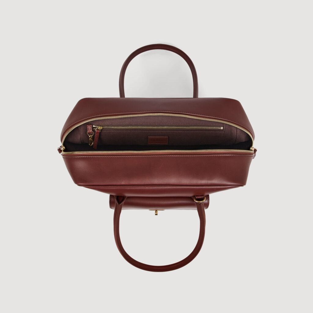 Sac EZMEH en cuir lisse