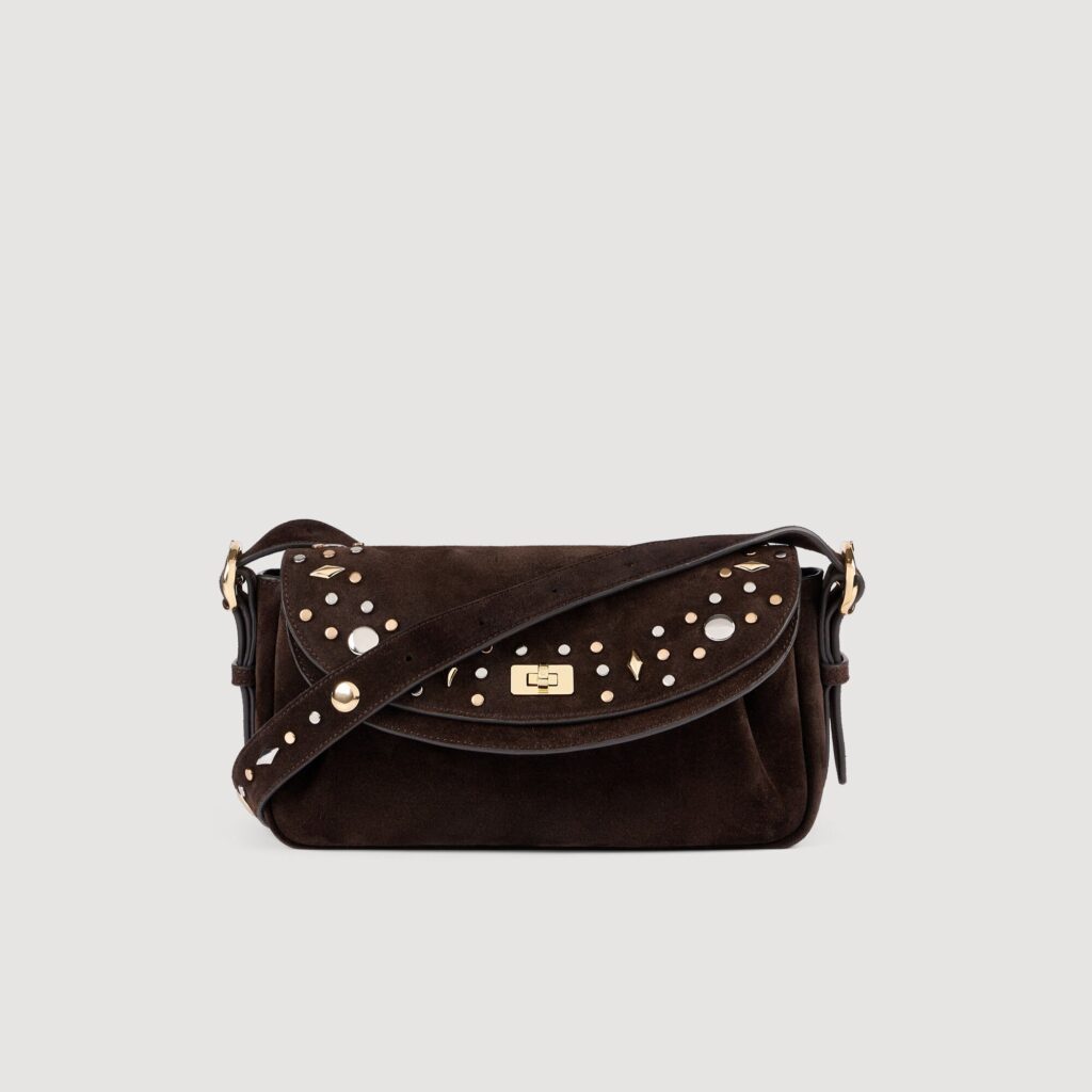 Sac LE MAMBO JANYS en suède à studs