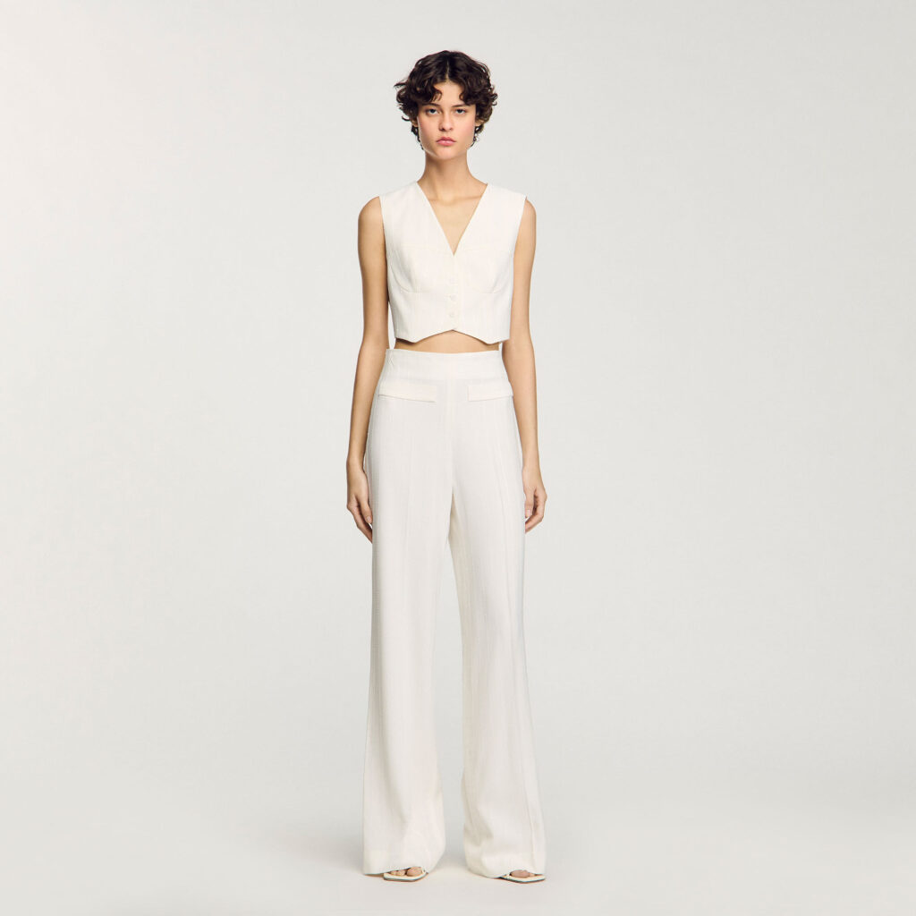 Pantalon de costume à sequins