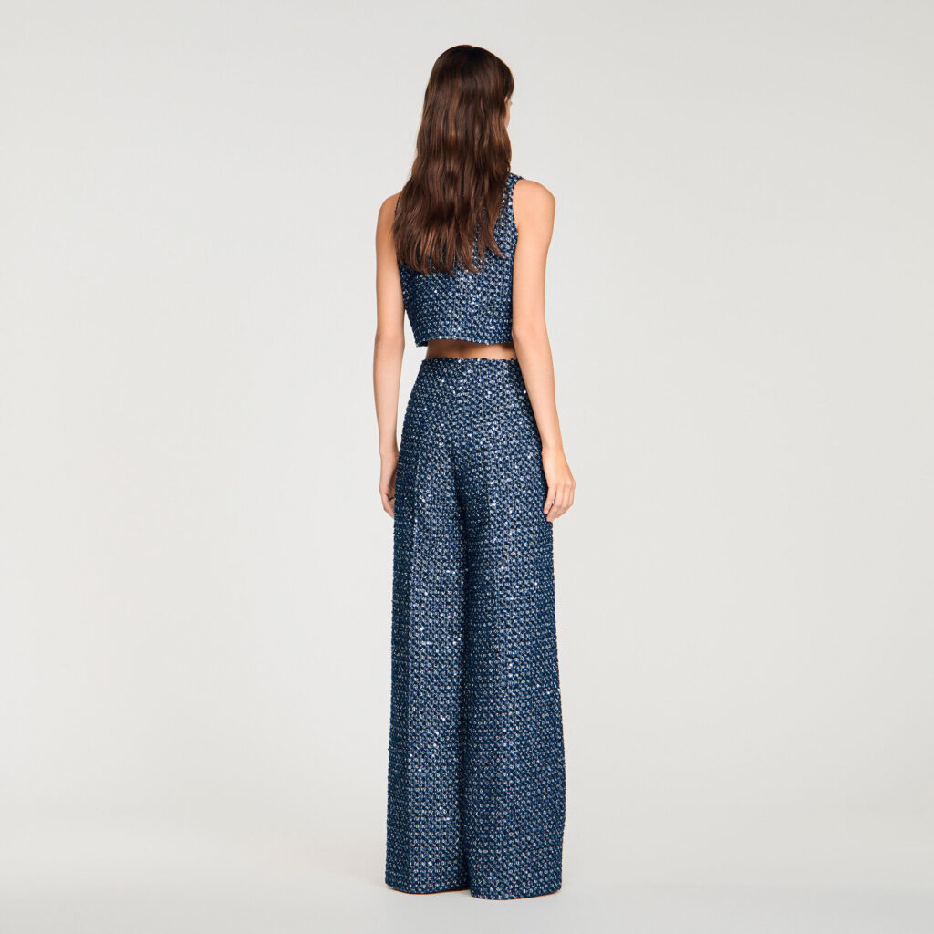 Pantalon à sequins