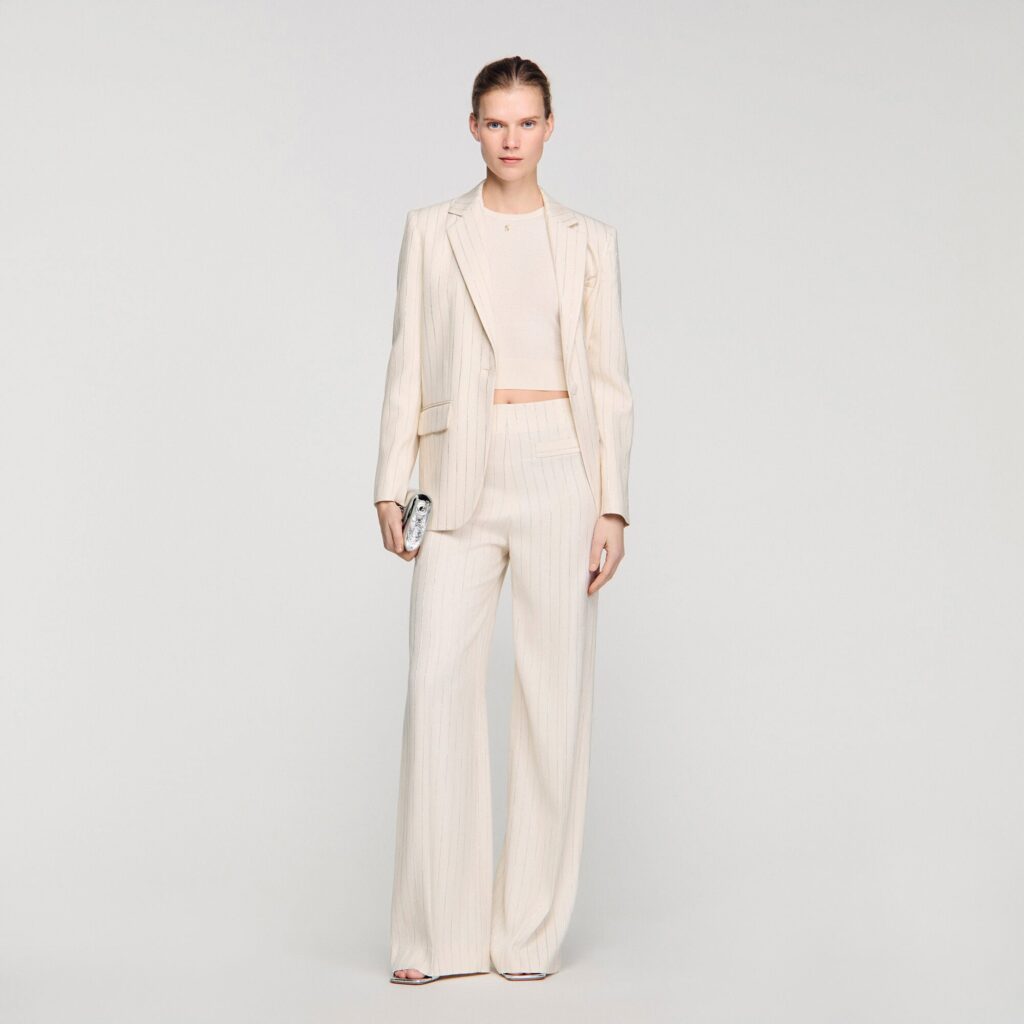 Pantalon à rayures