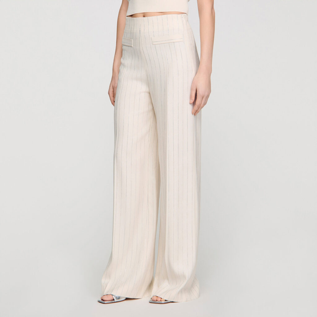 Pantalon à rayures