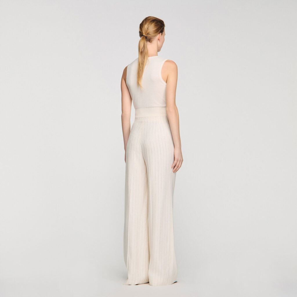 Pantalon à rayures