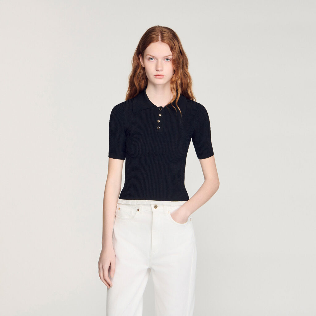 Polo en maille