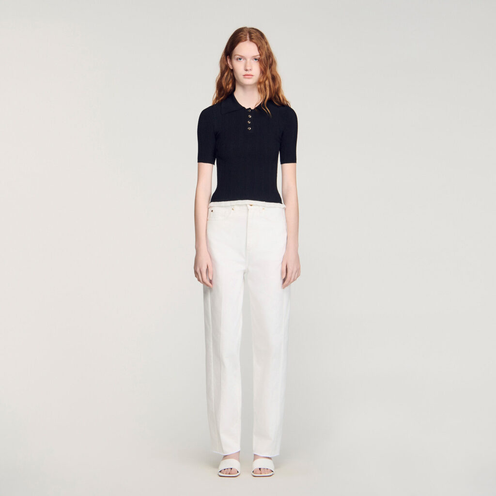 Polo en maille