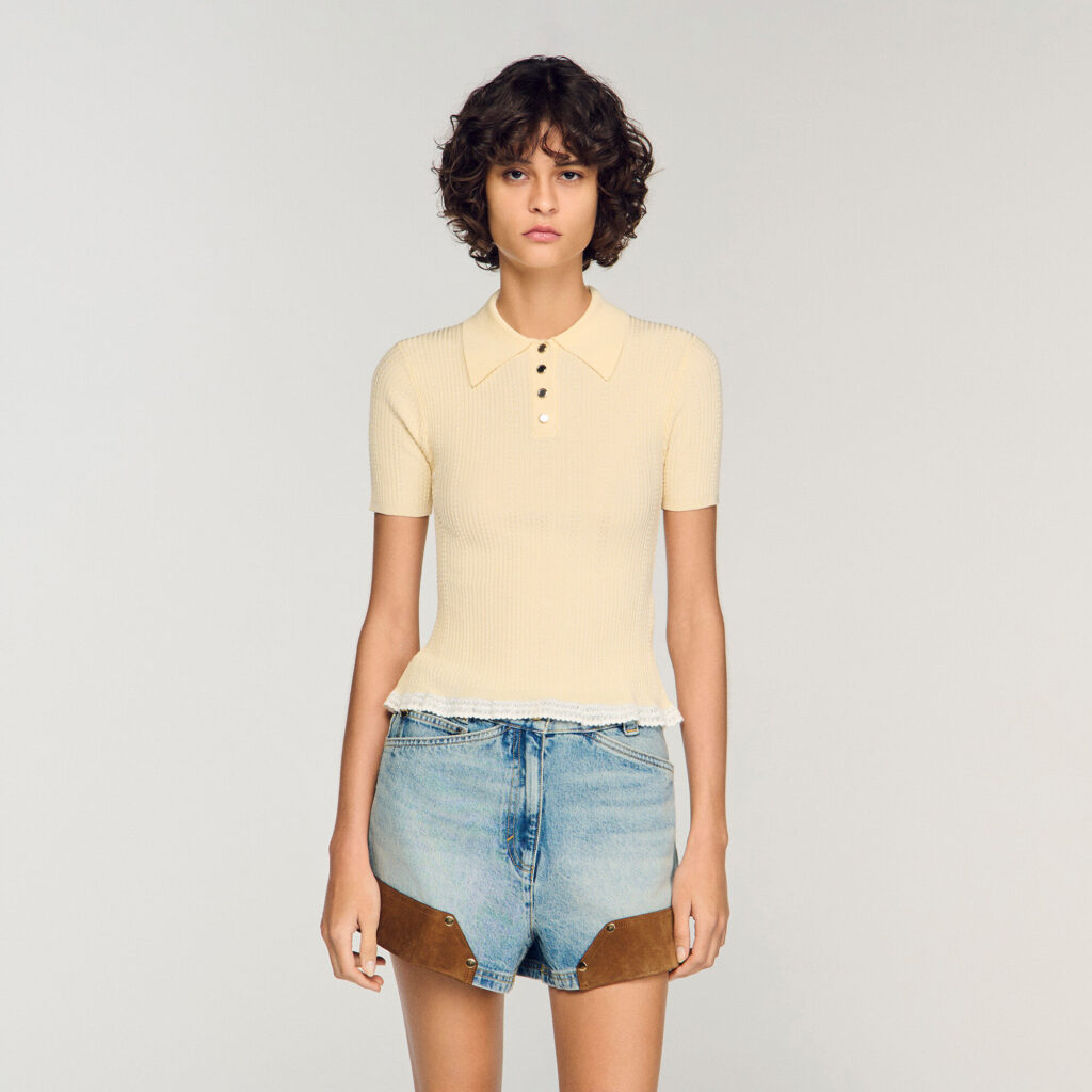 Polo en maille