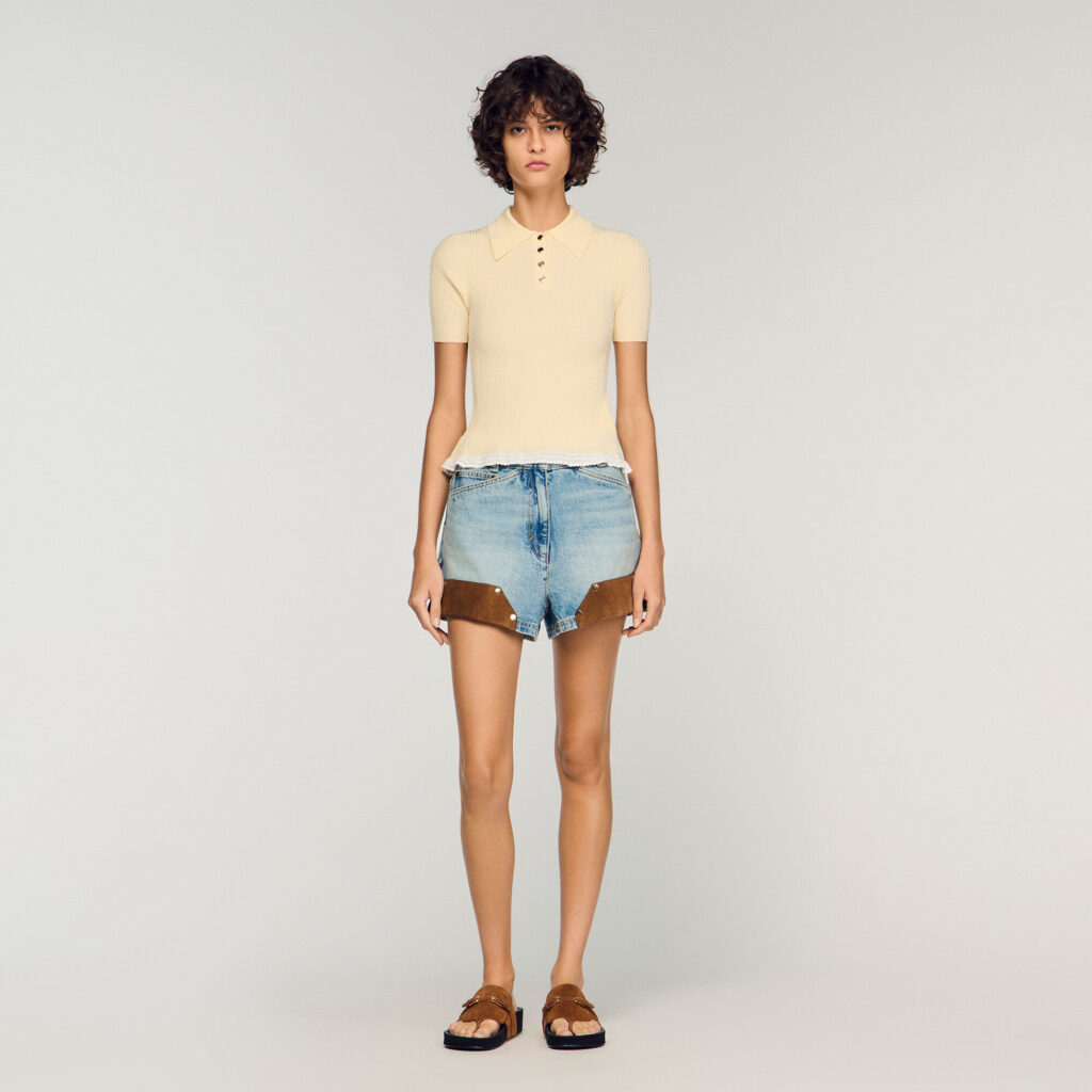 Polo en maille