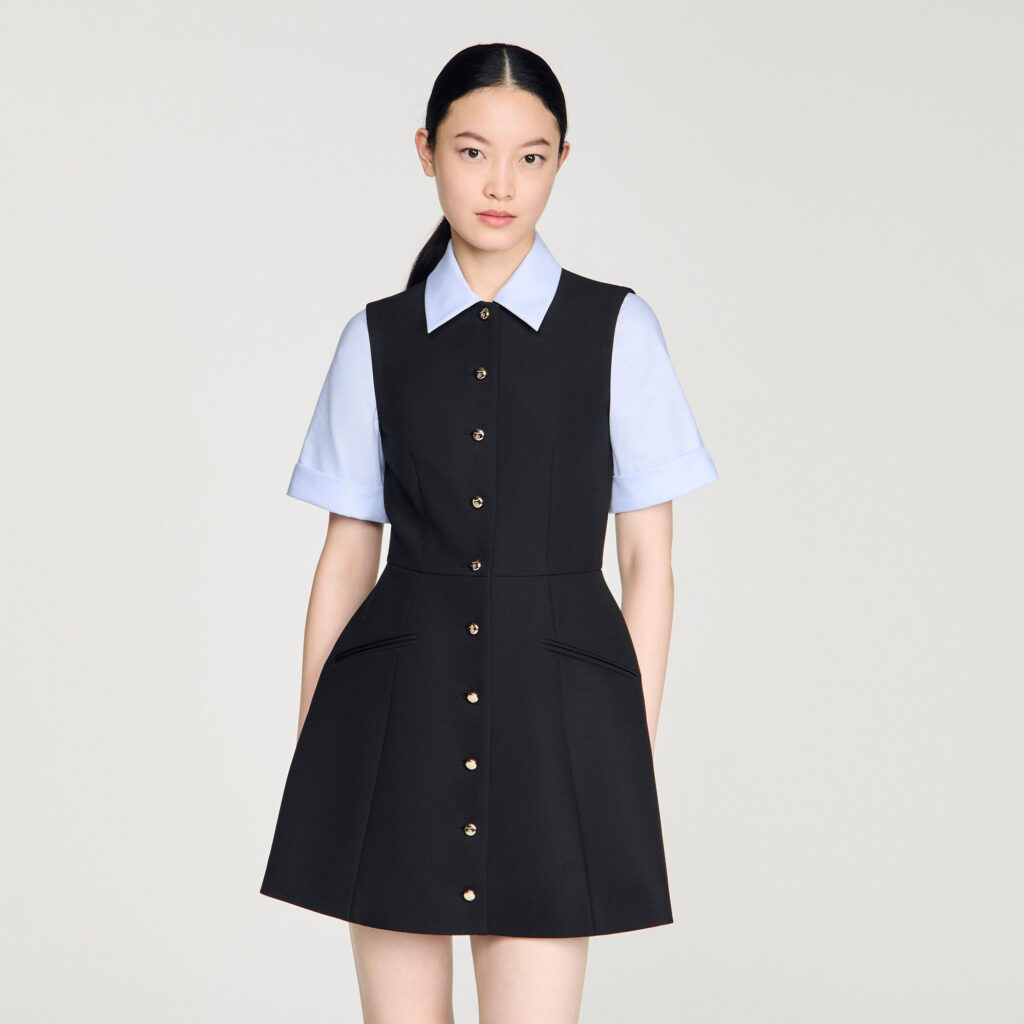 Robe courte 2 en 1