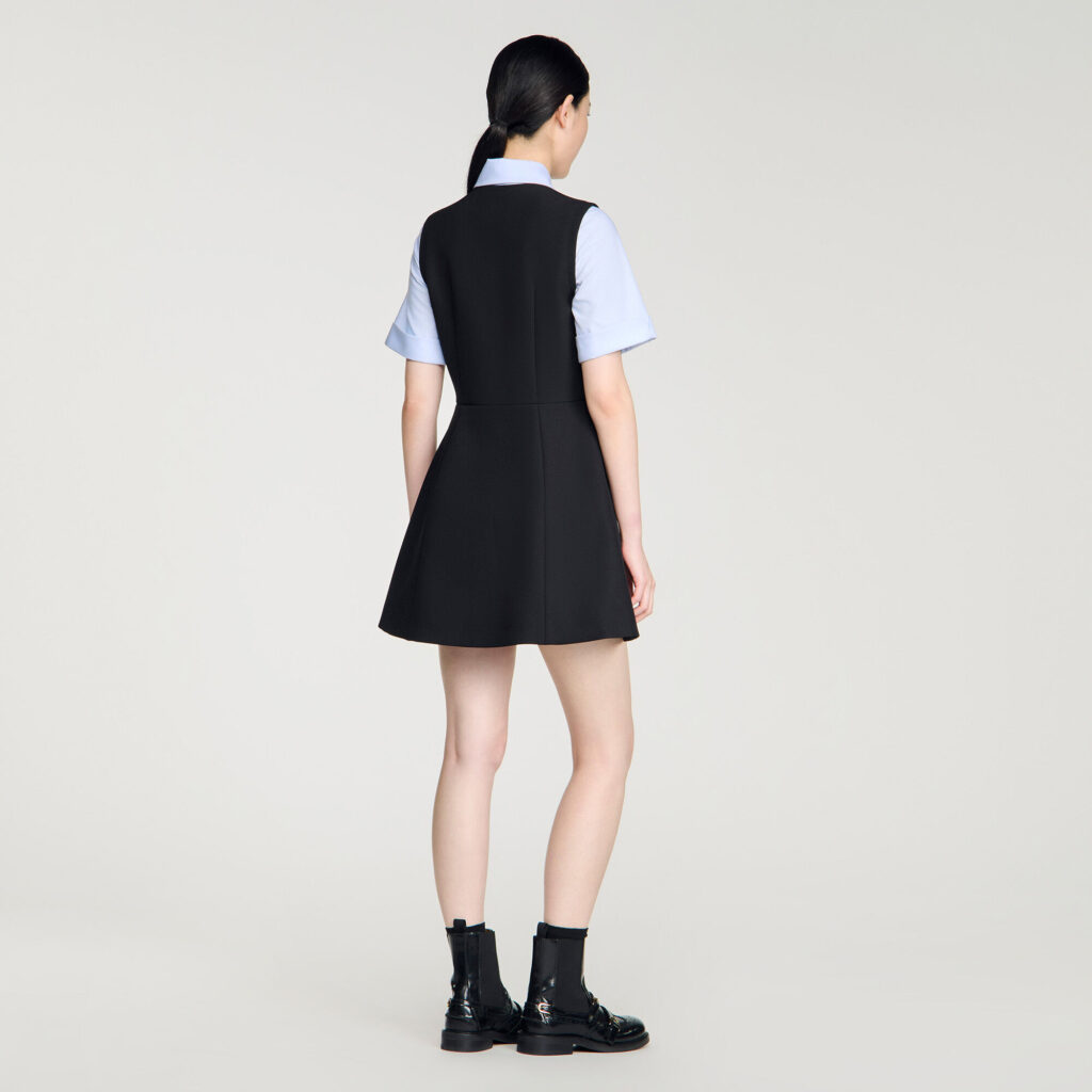 Robe courte 2 en 1