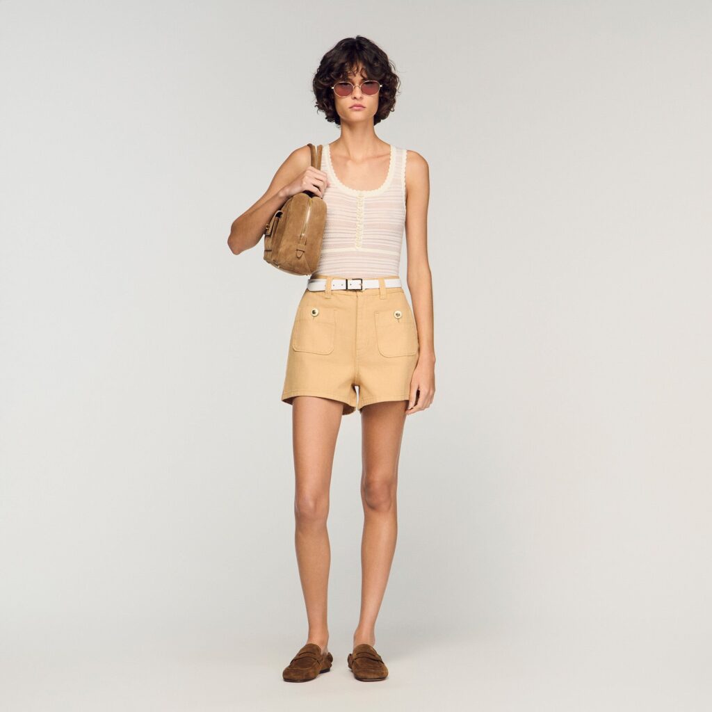 Short en jean