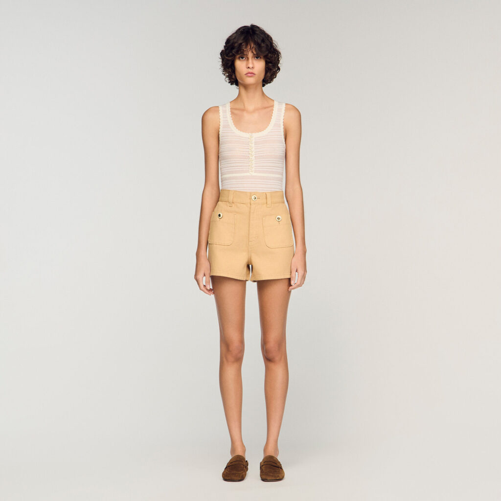Short en jean