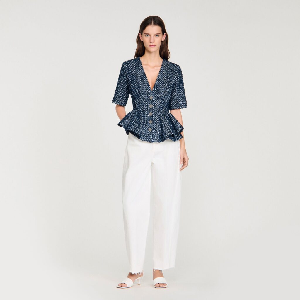 Veste à sequins