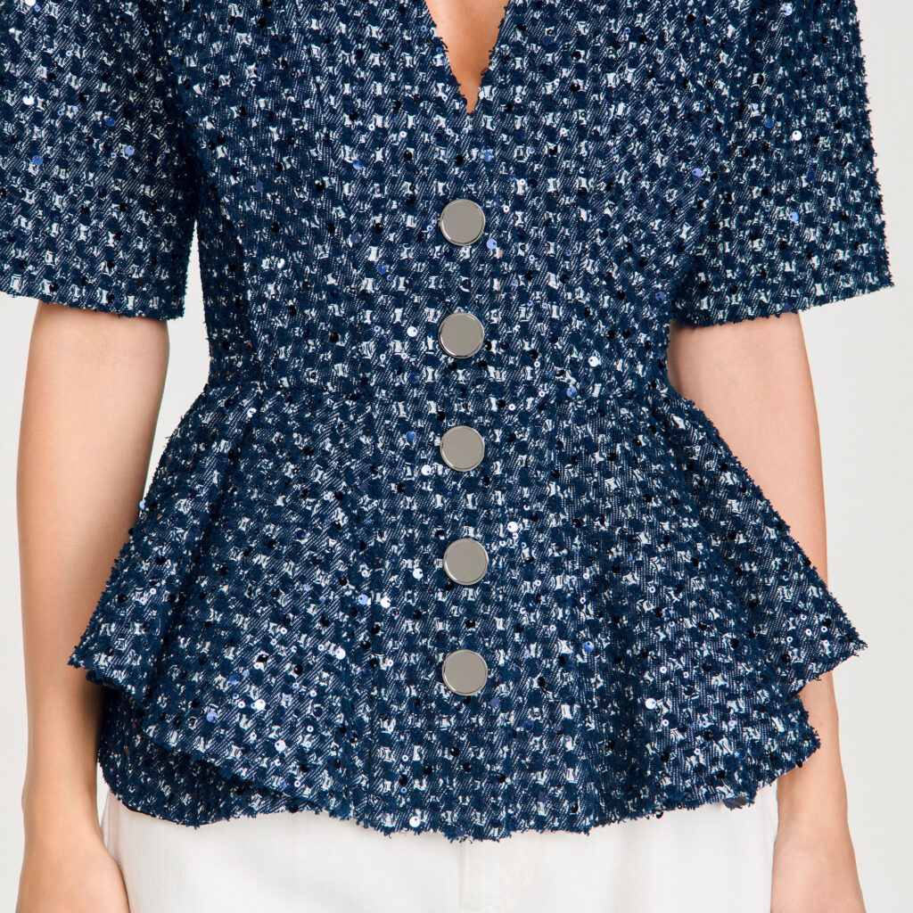 Veste à sequins