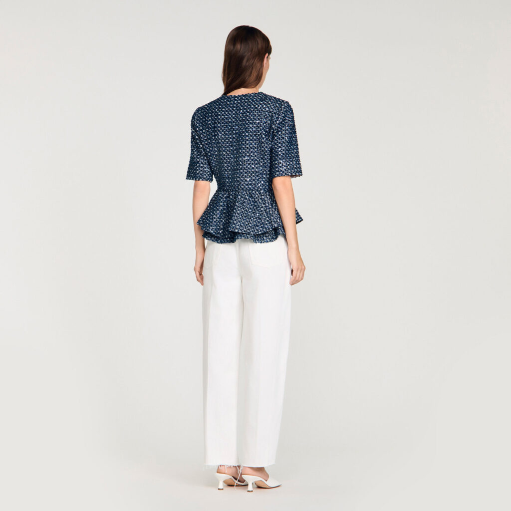 Veste à sequins