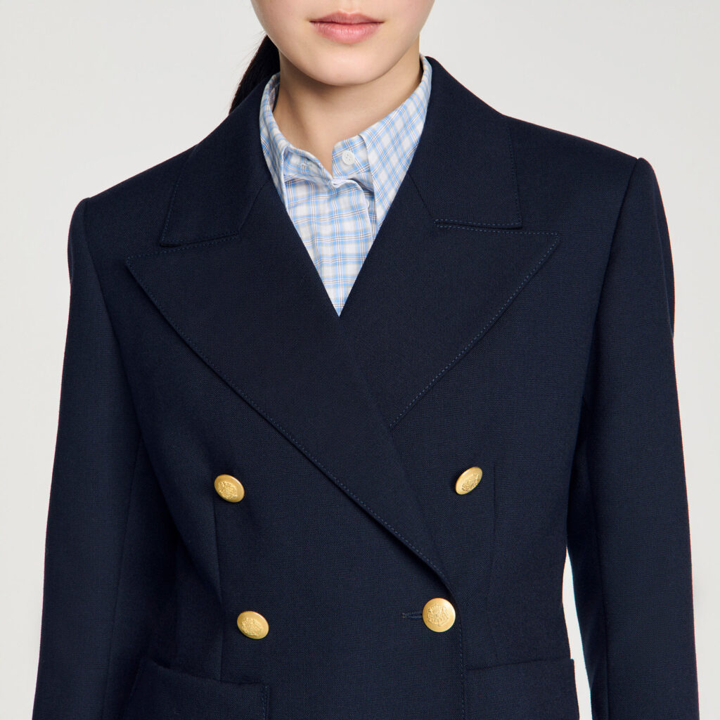 Veste de tailleur en laine