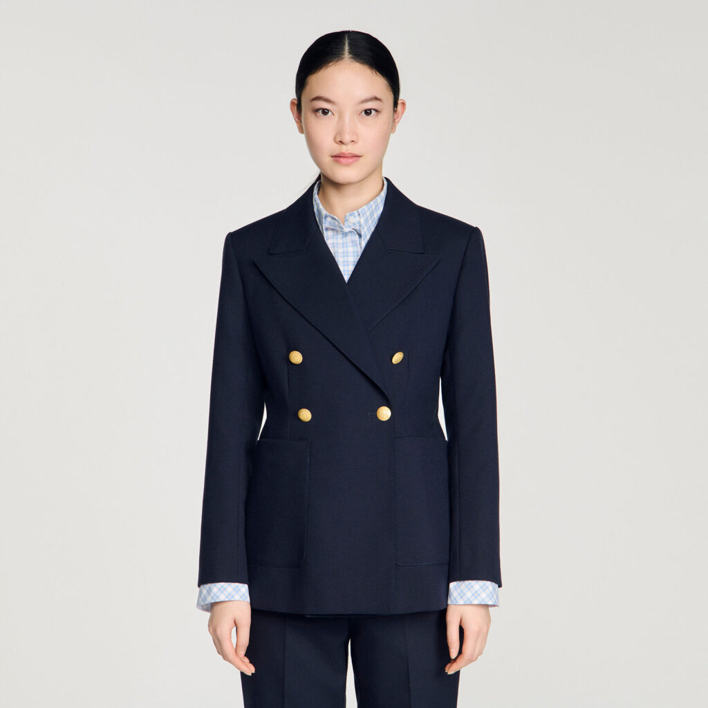 Veste de tailleur en laine