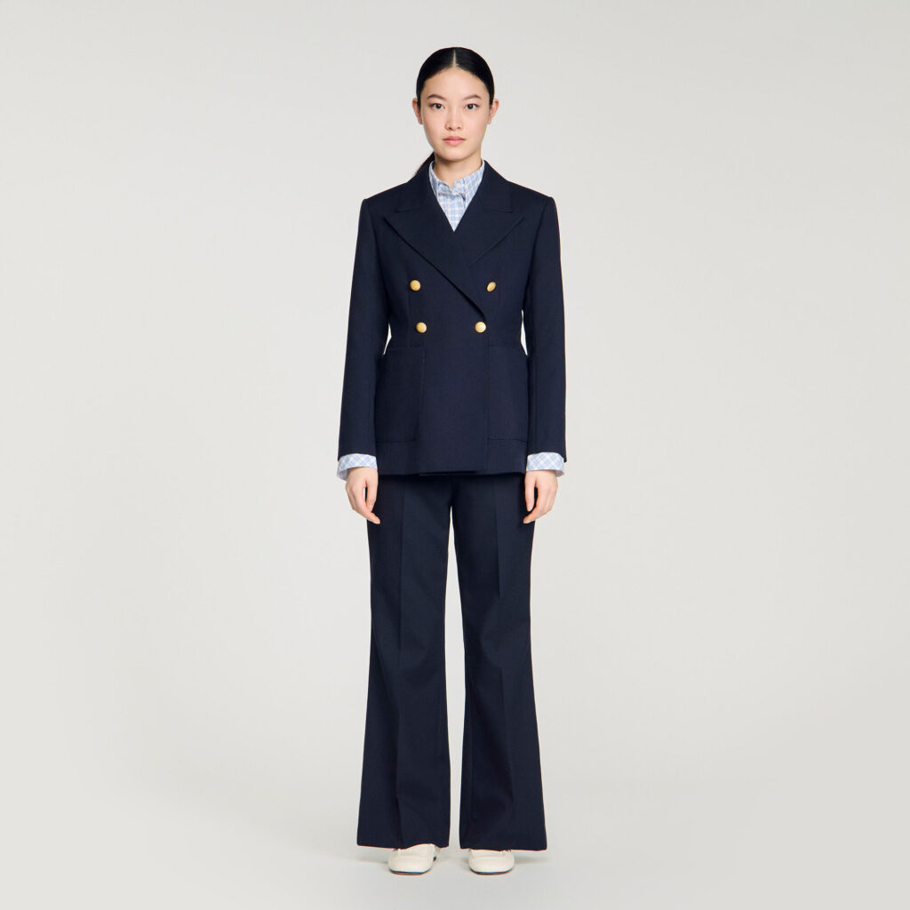 Veste de tailleur en laine
