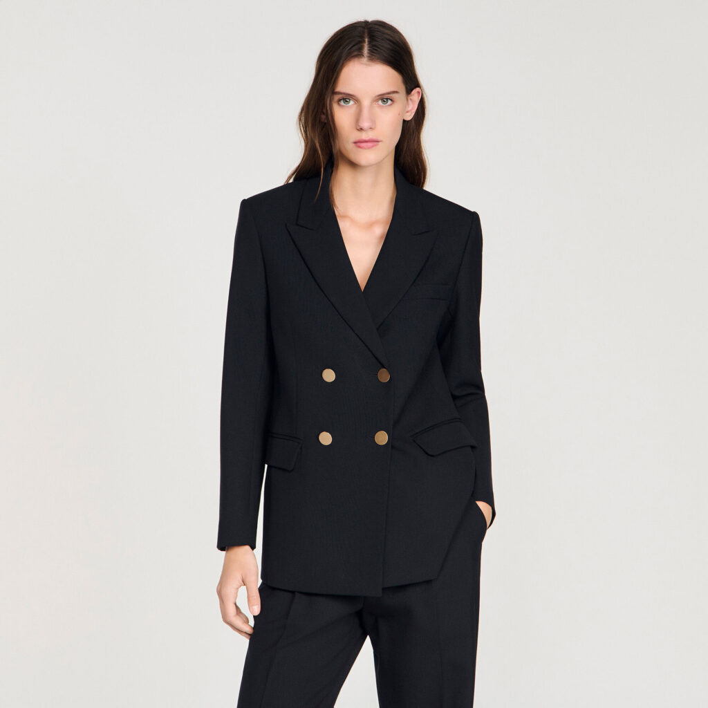 Veste de tailleur en laine