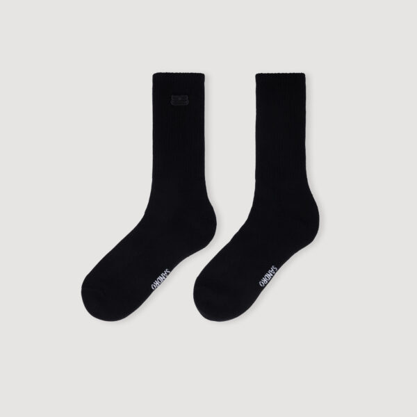 Chaussettes brodées