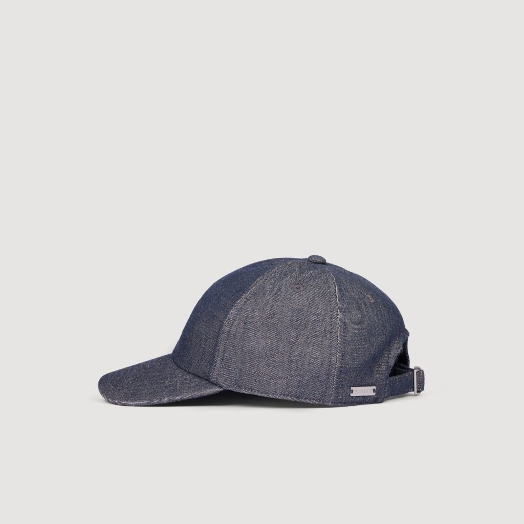 Casquette en denim à logo