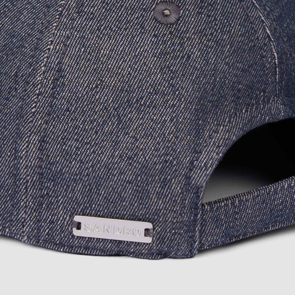 Casquette en denim à logo