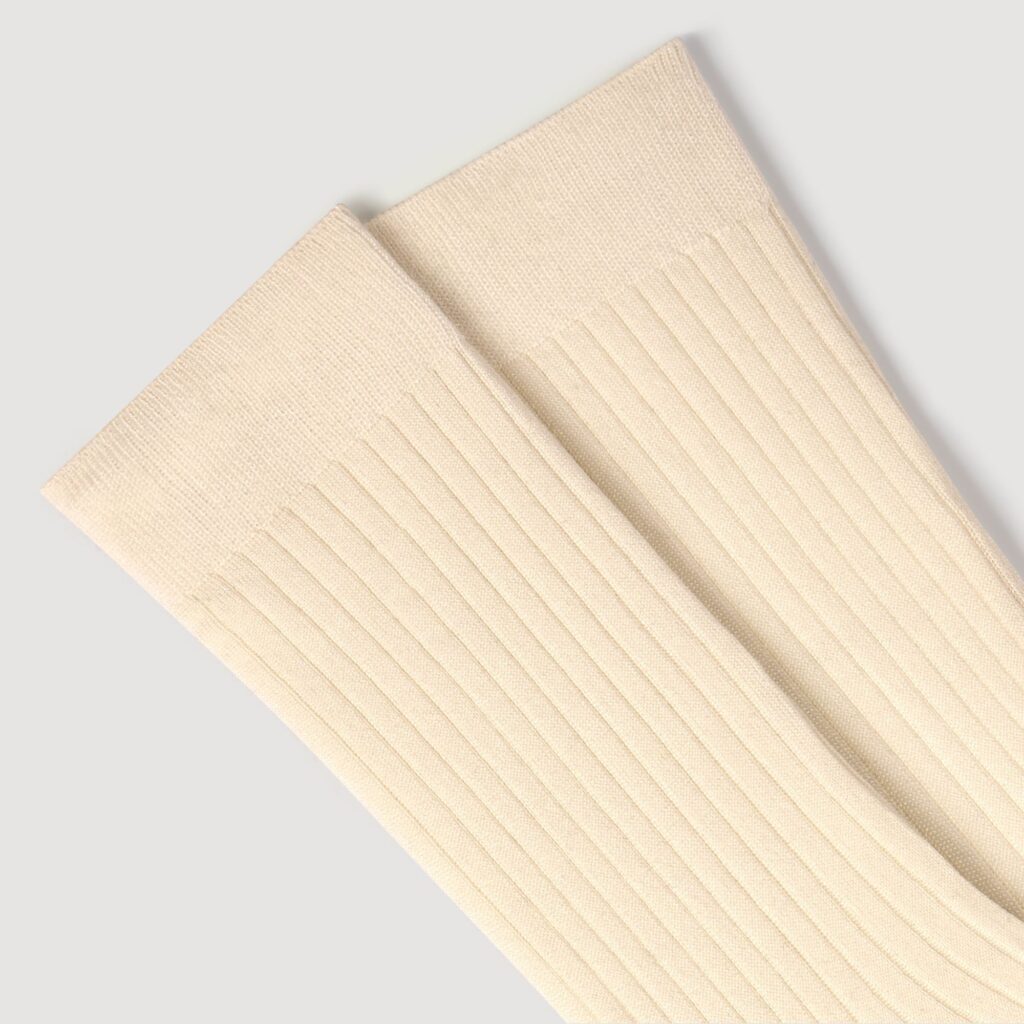 Chaussettes fines en soie