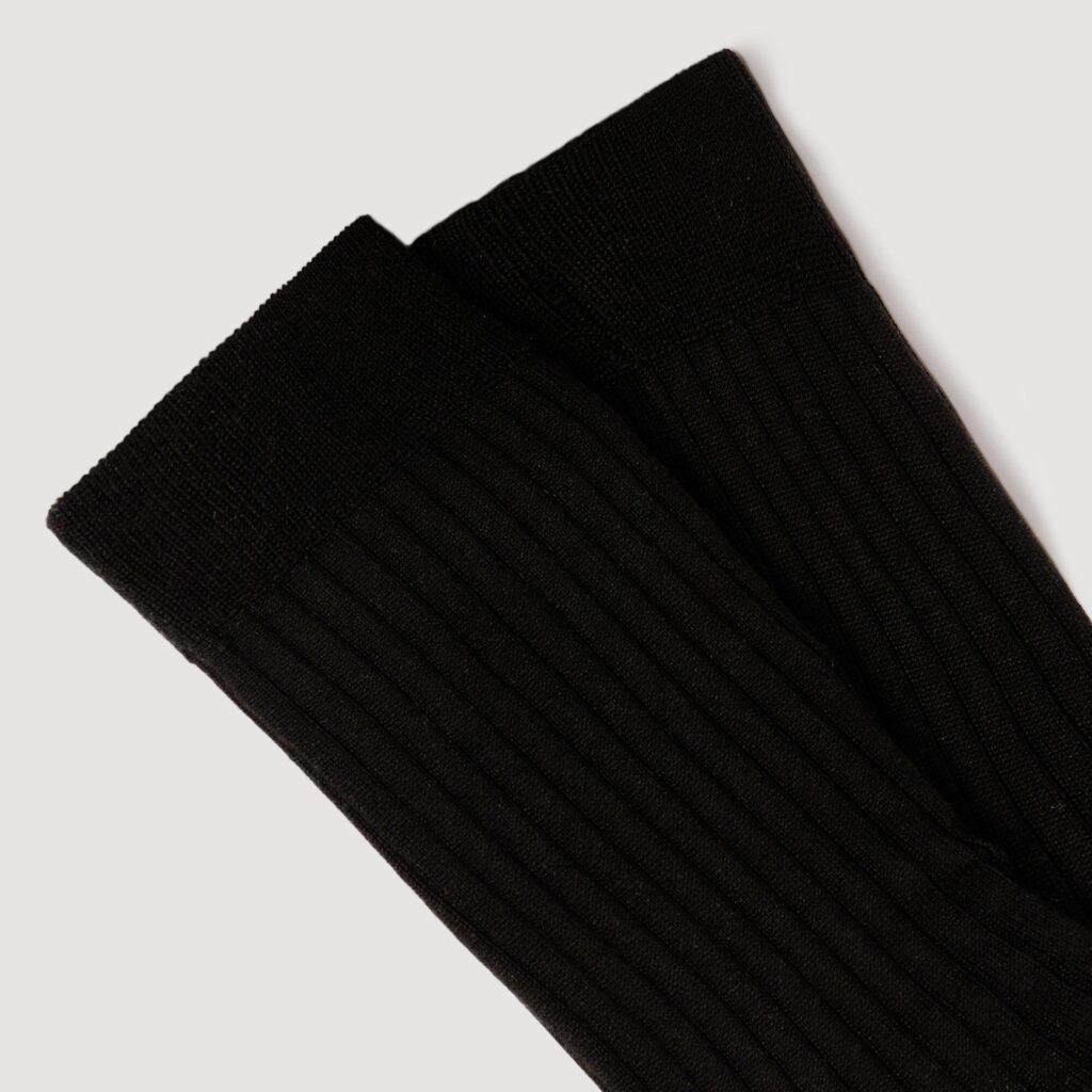 Chaussettes fines en soie