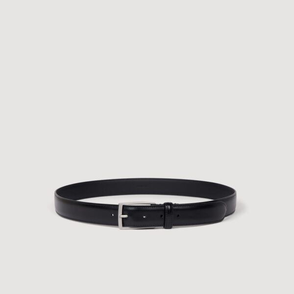 Ceinture cuir boucle rectangulaire