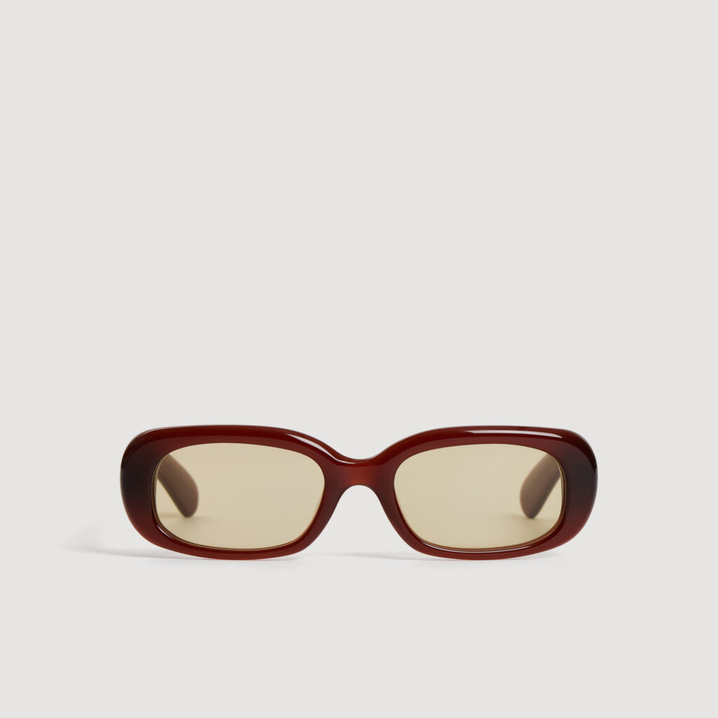 Lunettes de soleil rectangulaires