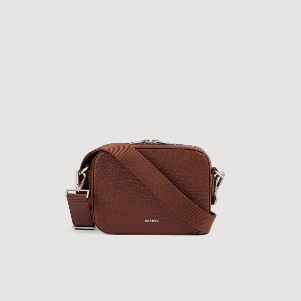 Petit sac en cuir reconstitué