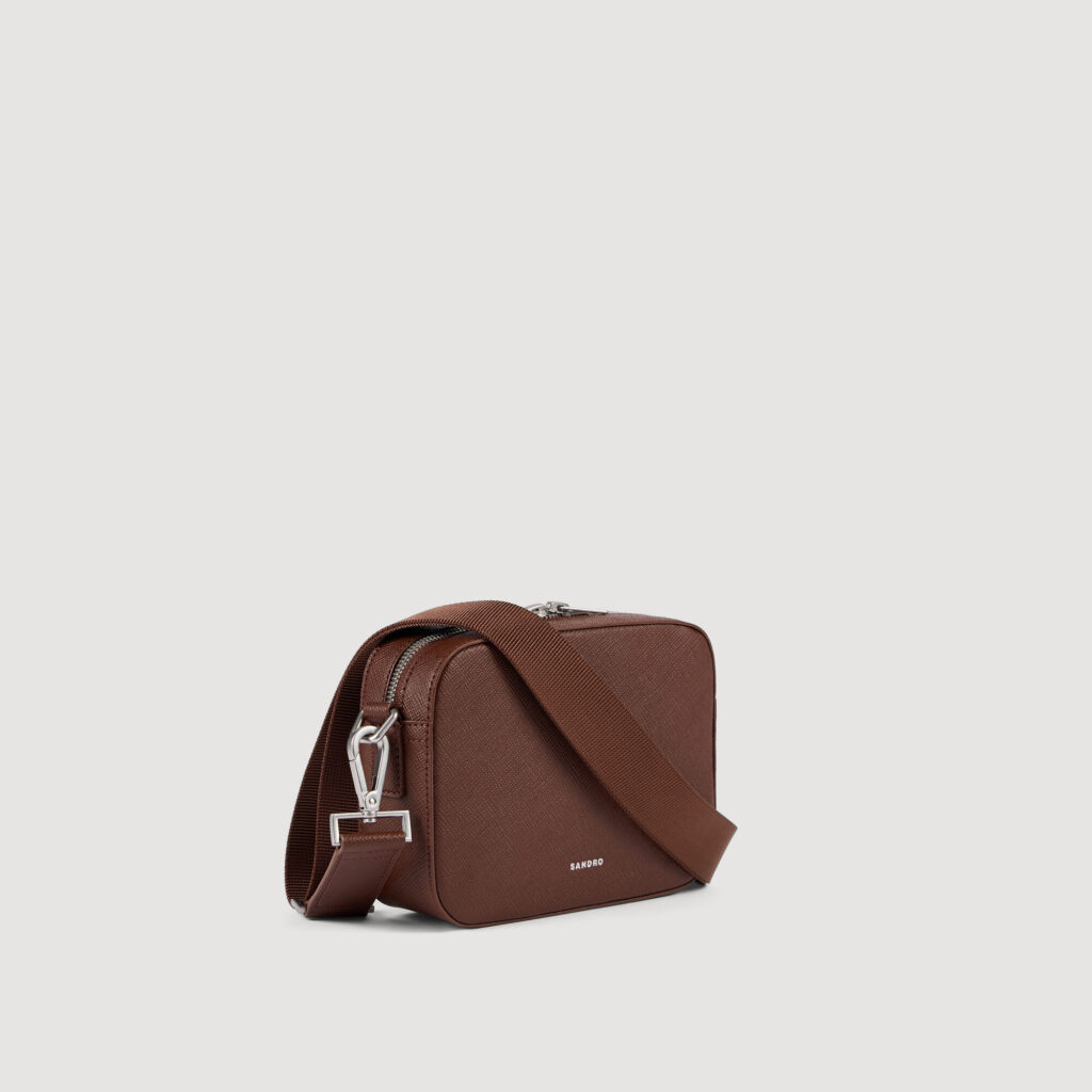 Petit sac en cuir reconstitué