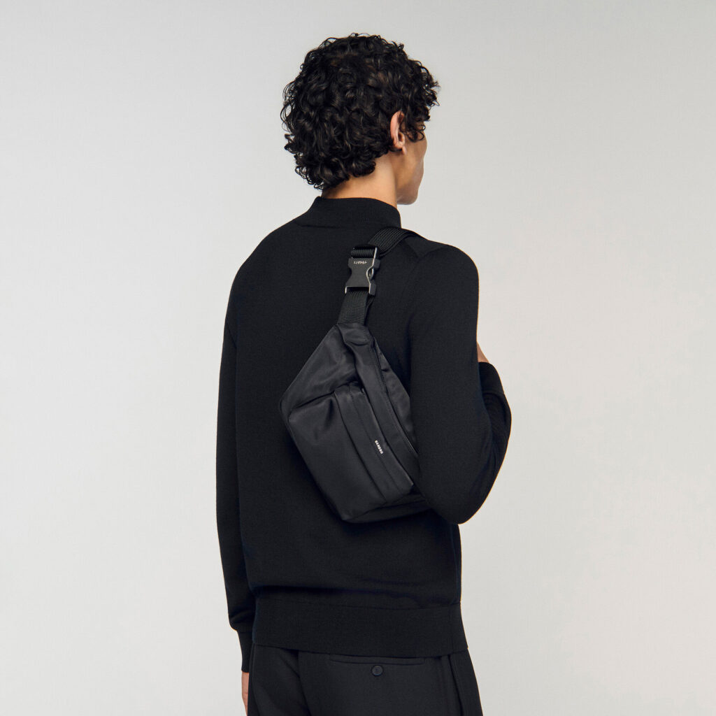 Sac bandoulière en tissu technique