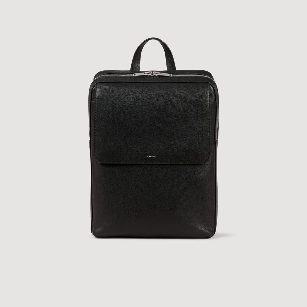 Sac à dos en cuir recyclé