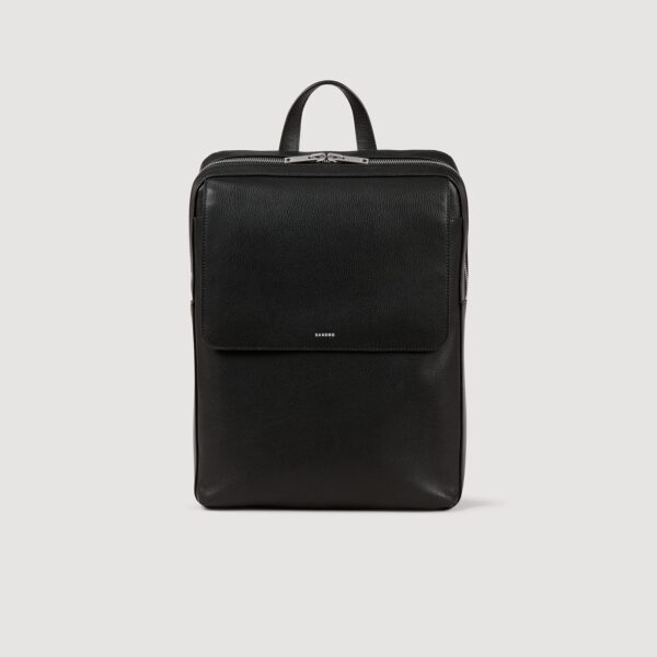 Sac à dos en cuir recyclé