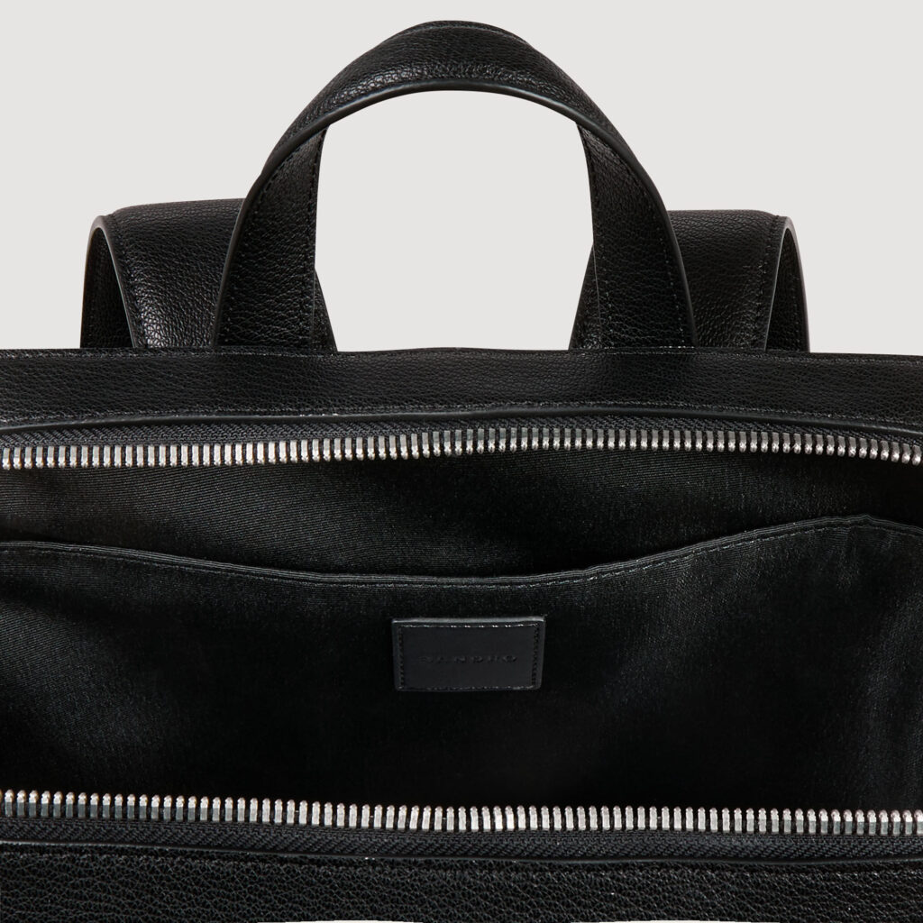 Sac à dos en cuir recyclé