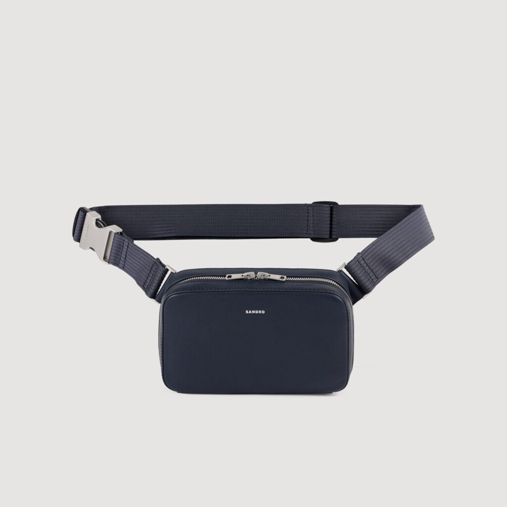 Petit sac en cuir grainé