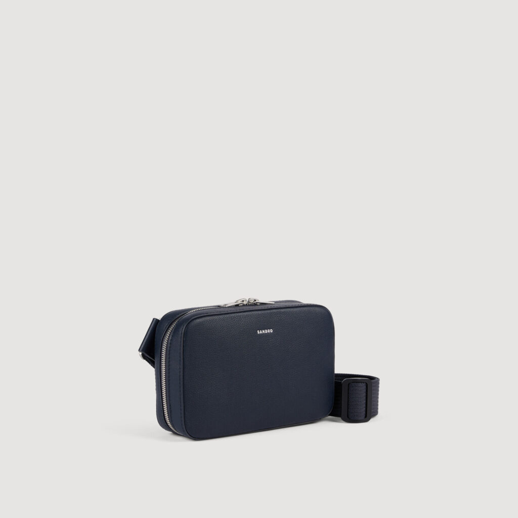 Petit sac en cuir grainé